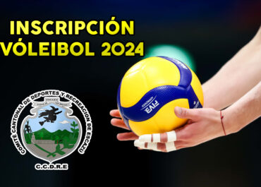 ¡Vóleibol Femenino y Masculino alistan inscripción 2024!